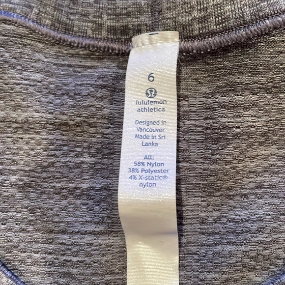 Lululemon short sleeve, hip length shirt. - Picture 3 of 6